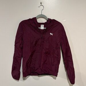 Victoria's Secret Maroon Raincoat